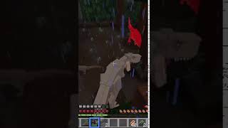 Dinosaurs fighting it out! Minecraft Jurassic Park DLC