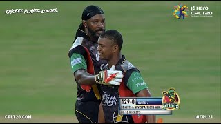 Record Breakers! Chris Gayle & Evin Lewis chase down 129 runs in just 7 overs! | CPL 2017