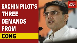 Rajasthan Political Crisis: 'Make Me CM, Remove Gehlot,' Sachin Pilot's 3 Demands| Rajdeep Sardesai