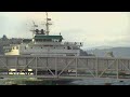 Bremerton-Seattle ferry crossing down to one boat