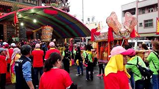 白沙屯媽祖徒步進香回鑾.埤頭合興宮轎班準備接駕 (2019.04.13 )