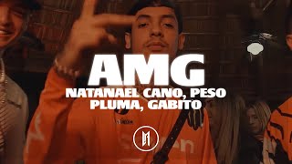 AMG - Natanael Cano, Peso Pluma, Gabito Ballestero (Letra)