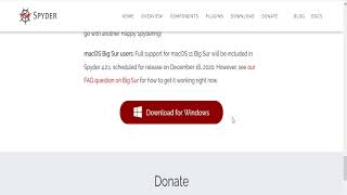 Python 1: Installing Spyder for Python
