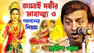 জামাই ষষ্ঠী মাহাত্ম্য ! জামাই ষষ্ঠীর নিয়ম ! jamai sasthi 2024 ! প্রদীপ পাল ! pradip pal kirtan 2024