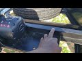 How I mounted a Harbor Freight Badlands Winch on my Hot Shot Trailer