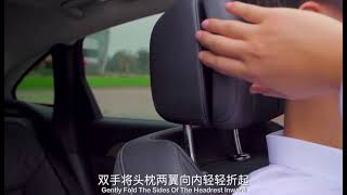 HONGQI H9-Headrest Adjustment