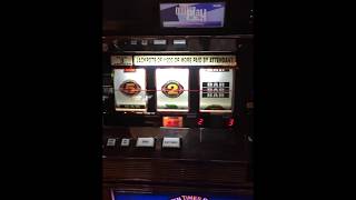 FUNNY JACKPOT WIN on 10x BONUS TIMES $5 Slot Machine @ Harrah's Lake Tahoe, RARE WIN!!