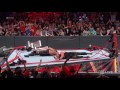 BIG SHOW AND BRAUN STROWMAN DESTROYED THE RING !!! Raw, April 17, 2017