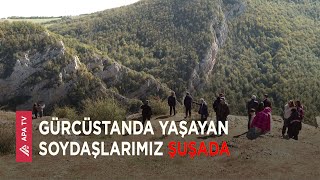 Gürcüstanda yaşayan soydaşlarımız Şuşa şəhərinə səfər ediblər – APA TV