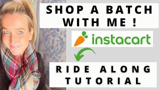 INSTACART Batch Tutorial-SHOP WITH ME-Ride Along