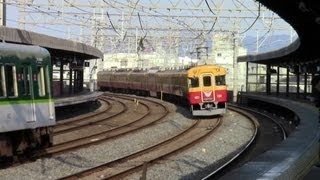 【引退】京阪旧3000系最後の力走！＠大和田駅 2013/02/25