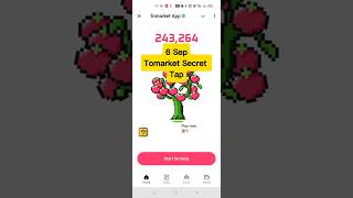 Tomarket Secret Tap 6 \u0026 7 Sep| Tomarket Secret Combo Today|Tomarket Secret Daily Combo 6 \u0026 7 Sep