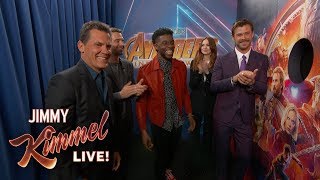 Infinity War Cast Surprises Avengers Fans