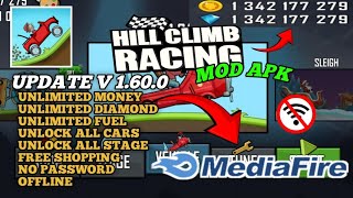UPDATE‼️Hill Climb Racing mod apk v1.60.0 [Unlimited Money] || Terbaru 2023
