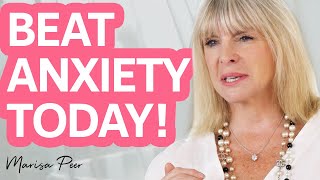 How To OVERCOME ANXIETY (Webinar With 10 MINUTE MEDITATION) | Marisa Peer