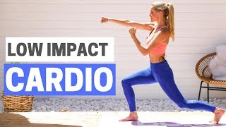 LOW IMPACT CARDIO - 10 minute workout! | Rebecca Louise