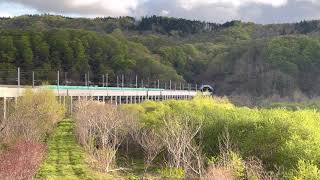 北海道新幹線が青函トンネルから出てきた