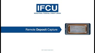 IFCU Remote Deposit Capture