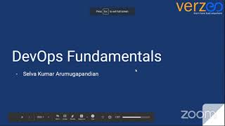 DevOps Tutorial for Beginners | DevOps Live Class | Verzeo