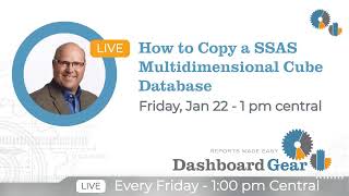 How to Copy a SSAS Multidimensional Cube Database