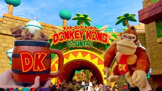 Experience the newly opened Donkey Kong Country|Universal Studios Japan|Nintendo World