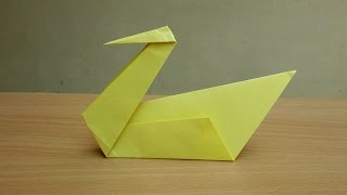 How to Make a Paper Swan - Easy Tutorials