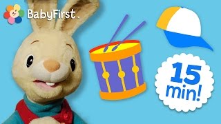Harry the Bunny Compilation | Shapes, Numbers and More! | BabyFirst