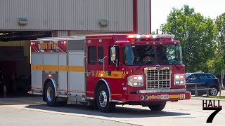 [Air Horn!!] Toronto Fire Services - Pumper 143 Responding