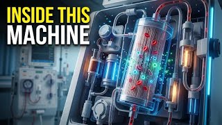 Basics of hemodialysis machine 😱|Explained#DialysisMachine#ArtificialKidney#kidney#patient#icu#bme