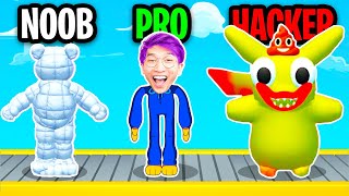 NOOB vs PRO vs HACKER In TOY FACTORY!? (ALL LEVELS!)