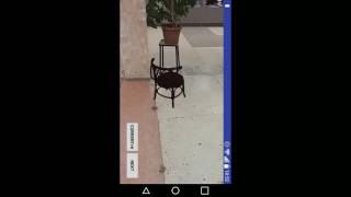 Indoor markerless AR experiment in 4k 5122