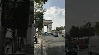 Arc de Triomphe, Paris 🇫🇷🥖🥐 #paris #arcdetriomphe #champselysee  #france