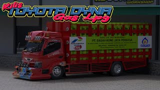 RILIS 💥MOD BUSSID TOYOTA DYNA EURO 2 MUATAN GAS LPG STYLE SULAWESI - 119CONCEPT