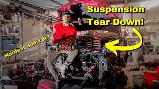 FULL Suspension Strip-Down On The World Cheapest Giulietta!