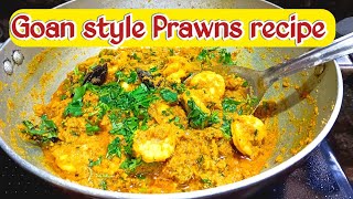 #prawns | Prawn sukka recipe |Goan sungtache sukkhe | How to make Goan style prawns recipe