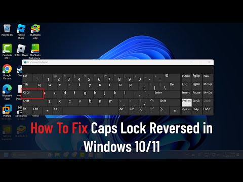 How To Fix Caps Lock Reversed in Windows 10/11