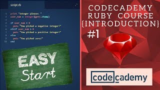 Introduction To Ruby | Codecademy