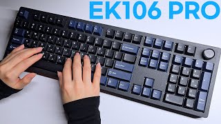 5만원대 미친 키감의 풀배열 키보드 출시했네요. 다얼유 EK106 PRO 유 무선 기계식 키보드