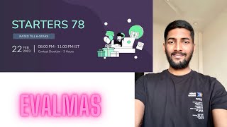 Valid Expression Codechef Starters 78 (EVALMAS) | Explanation