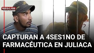 Capturan a 4ses1no de Cindy intentando huir del país | Pasó en el Perú: noticiero regional