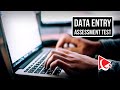 Data Entry Aptitude Assessment Test