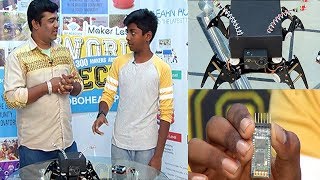 நவீன கண்காணிப்பு சாதனம் | Walking Bluetooth Robot | SUU