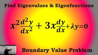 Differential Equations: Eigenvalues and Eigenfunctions