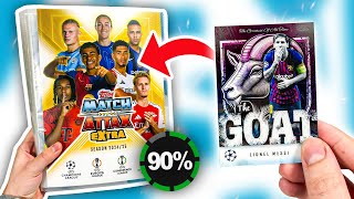 MATCH ATTAX EXTRA BINDER UPDATE! (ft. THE GOAT Card!)