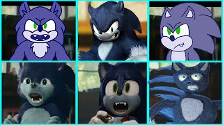 Sonic The Hedgehog Movie - Werehog Uh Meow All Designs Compilation 2