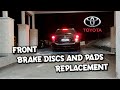 Toyota Avensis T25 - Front Brake Discs and Pads Replacement