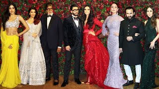 Deepika Padukone- Ranveer Singh's Star Studded Reception Full HD Video | Part 1