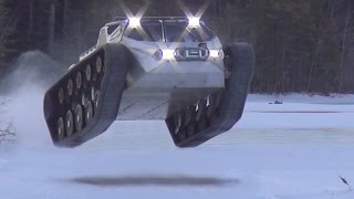 Ripsaw EV2 ice drifting Ken Block Hoonagan Style 2015