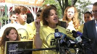 Vaping activists angrily interrupt Anti  Juul Protest.