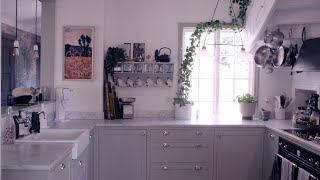 Beautiful Scandinavian Kitchen In This Swedish Wooden Villa